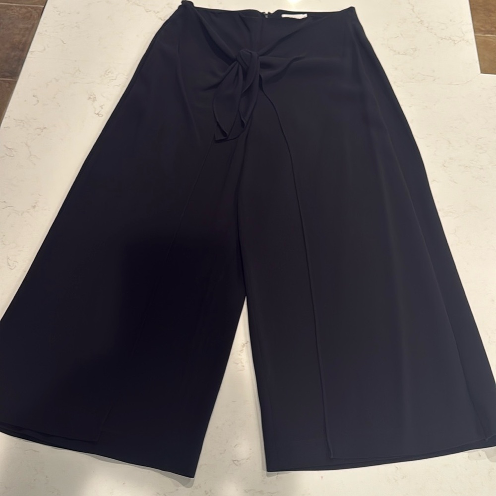 ALC black pants. Elegant in style with unique design. Size 8.